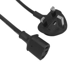 GW-151731 Power Cord, Uk Plug-IEC60320 C13, 5m multicomp Pro