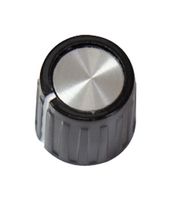 5-1437624-9 KNOB, Round Shaft, Phenolic, 11.1mm Alcoswitch - Te Connectivity