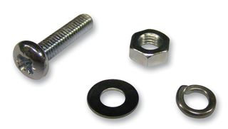 MK3311-PK100 - Fixing Kit, M3 Screw, Nut, Washer, TO-220, TO-126, SOT-93 Packages - MULTICOMP PRO