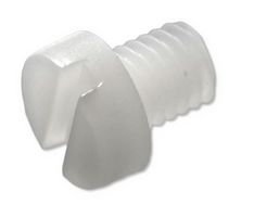 MP008085 - Screw, Cheese Head Slotted, M5, Nylon (Polyamide), 6 mm Length - MULTICOMP PRO