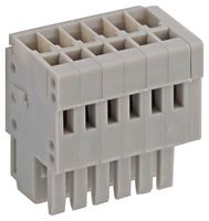 MP008949 - Pluggable Terminal Block, 2.5 mm, 6 Ways, Push In - MULTICOMP PRO