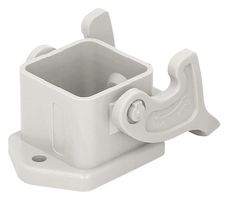 MP009348 - Heavy Duty Connector, Base, Bulkhead Mount, PC (Polycarbonate) Body, 1 Lever, 3A - MULTICOMP PRO