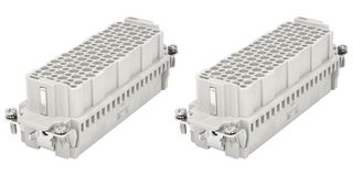 MP009558 - Heavy Duty Connector, Ultra High Density, MP-HDD INSERTS, Insert, 216+PE Contacts, 48B, Receptacle - MULTICOMP PRO