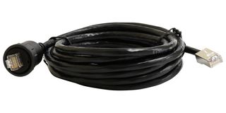 MP009795 - Ethernet Cable, Cat6, C3 RJ45 Plug to RJ45 Plug, Black, 3 m, 9.8 ft - MULTICOMP PRO