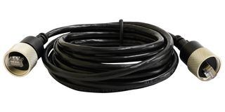 MP009808 - Ethernet Cable, Cat6, C3 RJ45 Plug to C3 RJ45 Plug, Black, 3 m, 9.8 ft - MULTICOMP PRO