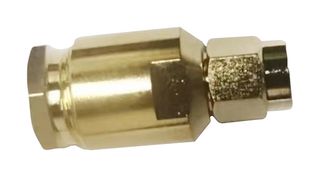 MP010253 - RF / Coaxial Connector, SMA Coaxial, Straight Plug, Solder, 50 ohm, RG58U, Brass - MULTICOMP PRO