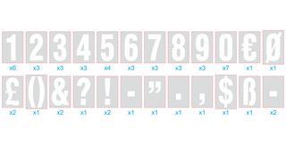MP010479 - Label, Self Adhesive, 50 mm, 30 mm, Vinyl - MULTICOMP PRO
