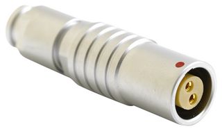 MCPHG1BC302KS52Z - Circular Connector, Standard Circular Connector, 00 Series, Cable Mount Receptacle, 2 Contacts - MULTICOMP PRO