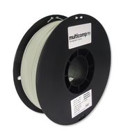 MP010754 - 3D Printer Filament, Light Weight, Polylactide, Natural, 1 Kg, 1.75 mm Dia, 190 to 270 °C - MULTICOMP PRO