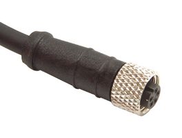 MP010875 - Sensor Cable, M8 Receptacle, Free End, 5 Positions, 2 m, 6.6 ft, MP M8 Sensor Cable Assemblies - MULTICOMP PRO