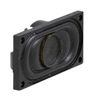 MCABS-259-RC - Speaker, Miniature, 8 ohm, 3 W, 84 dB, 0 Hz to 20 kHz, Oval, Flange Mount, 40mm L x 20mm W x 8mm D - MULTICOMP PRO