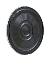 MCABS-262-RC - Speaker, Miniature, 8 ohm, 1 W, 90 dB, 0 Hz to 5 kHz, Round, Bare Mount, 28mm Dia x 4mm D - MULTICOMP PRO