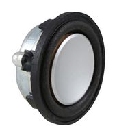 MCABS-266-RC - Speaker, Miniature, 8 ohm, 3 W, 86 dB, 0 Hz to 20 kHz, Round, Bare Mount, 28mm Dia x 11mm D - MULTICOMP PRO