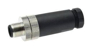 MP011266 - Sensor Connector, PG9, MP Field Installable Sensor Connectors, M12, Male, 5 Positions, Screw Pin - MULTICOMP PRO
