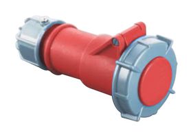 MP011082 - Industrial Pin & Sleeve Connector, MP-CEE, Socket, 3P+N+E, Cable Mount, Red, IP67, 16A, 400V - MULTICOMP PRO