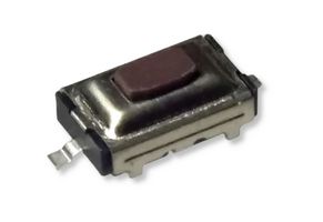 MPJG-325R-V - Tactile Switch, Ground Pin, SPST-NO, Top Actuated, SMD J Bend, Oval Button, 260 gf, 50mA at 12VDC - MULTICOMP PRO