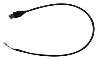 MP011386 - USB Cable, Type A Plug to Board-In Crimp Terminal, 500 mm, 19.7 " - MULTICOMP PRO