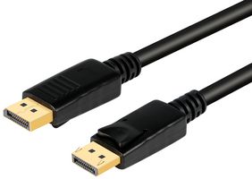 PSG3485-DP-2M - Audio / Video Cable Assembly, DisplayPort Plug, DisplayPort Plug, 6.6 ft, 2 m, Black - PRO SIGNAL