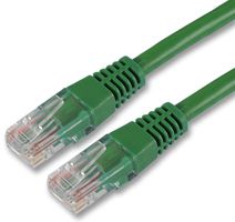 PSG04357 - Ethernet Cable, CCA (No POE Use), RJ45 Plug to RJ45 Plug, Green, 0.5 m, 19.7 " - PRO SIGNAL