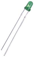 PSG91840 - LED, Green, Through Hole, 3mm, 18 mA, 3.2 V, 530 nm - PRO SIGNAL