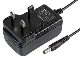 PELL0024 - AC/DC Power Supply, 1 Output, 15 W, 5 V, 3 A - PRO ELEC