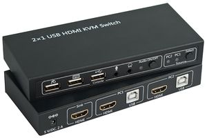 PSG90982 - KVM SWITCH, 2 PORT HDMI AND USB - PRO SIGNAL