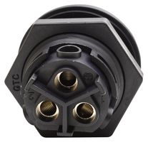 MP011823 - Sensor Connector, MP M35 Power, M35, Female, 3 Positions, Screw Socket, Straight Panel Mount - MULTICOMP PRO
