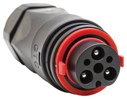 MP011826 - Sensor Connector, MP M35 Power, M35, Male, 3 Positions, Screw Pin, Straight Cable Mount - MULTICOMP PRO