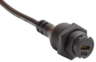 MP011831 - USB Cable, C2 Panel Type C Jack to Type A Plug, 3 m, 9.8 ft, USB 3.0, 3.1, Black - MULTICOMP PRO