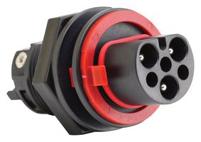 MP011924 - Circular Connector, M25, Standard Circular Connector, Panel Mount Plug, 3 Contacts, Screw Pin - MULTICOMP PRO