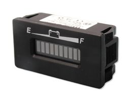 MP011711 - Battery indicator, Multicolor, 10 segment LED, Rectangular panel, Snap In & Screw, 36 VDC - MULTICOMP PRO