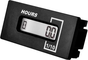 MP011713 - Panel Mount Timer, Snap In, 6-Digit, 85 VAC/250 VAC, 0 h, 999999 h, 22 x 44.9 mm - MULTICOMP PRO