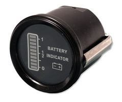 MP011723 - Multicolour Panel Battery Indicator, Screw Mount, Red, Yellow, Green, R 60V, Y 60V, G 60V, IP65 - MULTICOMP PRO