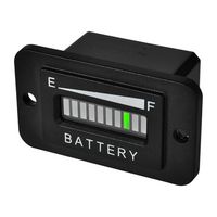 MP011724 - Multicolour Panel Battery Indicator, Screw Mount, Red, Yellow, Green, R 20mA, Y 20mA, G 20mA - MULTICOMP PRO