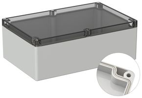 MP011564 - Plastic Enclosure, Multipurpose, Polycarbonate, 90 mm, 160.03 mm, 240.03 mm, IP66 - MULTICOMP PRO