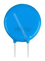 MPV25D102KNK - TVS Varistor, 625 V, 825 V, 1.65 kV, Disc 25mm, Metal Oxide Varistor (MOV) - MULTICOMP PRO