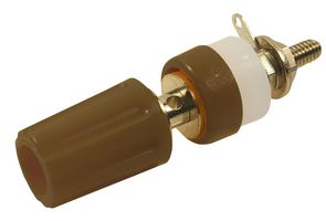 MP-CL1511 - Binding Post, MP TP, 15 A, Panel Mount, Brown - MULTICOMP PRO