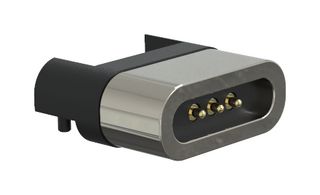 MP011975 - Magnetic Connector, 3 Contacts, Plug, Right Angle, 1.6 mm, 2 A - MULTICOMP PRO