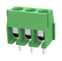 MP011985 - Wire-To-Board Terminal Block, 3.5 mm, 3 Ways, 24 AWG, 18 AWG, 1 mm², Screw - MULTICOMP PRO