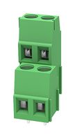 MP012023 - Wire-To-Board Terminal Block, 5.08 mm, 4 Ways, 28 AWG, 12 AWG, 2.5 mm², Screw - MULTICOMP PRO