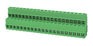 MP012033 - Wire-To-Board Terminal Block, 5.08 mm, 42 Ways, 28 AWG, 12 AWG, 2.5 mm², Screw - MULTICOMP PRO