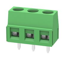 MP012050 - Wire-To-Board Terminal Block, 5 mm, 3 Ways, 26 AWG, 14 AWG, 1.5 mm², Screw - MULTICOMP PRO