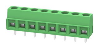 MP012055 - Wire-To-Board Terminal Block, 5 mm, 8 Ways, 26 AWG, 14 AWG, 1.5 mm², Screw - MULTICOMP PRO