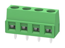 MP012061 - Wire-To-Board Terminal Block, 5.08 mm, 4 Ways, 26 AWG, 14 AWG, 1.5 mm², Screw - MULTICOMP PRO