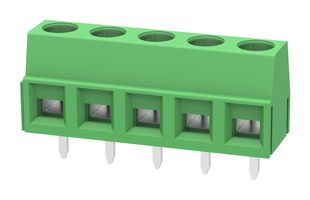 MP012062 - Wire-To-Board Terminal Block, 5.08 mm, 5 Ways, 26 AWG, 14 AWG, 1.5 mm², Screw - MULTICOMP PRO