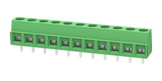 MP012067 - Wire-To-Board Terminal Block, 5.08 mm, 11 Ways, 26 AWG, 14 AWG, 1.5 mm², Screw - MULTICOMP PRO