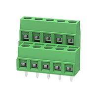MP012075 - Wire-To-Board Terminal Block, 5 mm, 10 Ways, 26 AWG, 14 AWG, 1.5 mm², Screw - MULTICOMP PRO