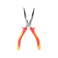 MP-VDE-LN8 - Pliers, Long Nose, 203.2 mm Length, CRV, Thermoplastic Rubber Handle, 1000V, VDE - MULTICOMP PRO