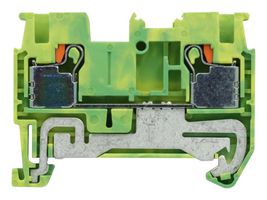 MP012092 - DIN Rail Mount Terminal Block, 2 Ways, 26 AWG, 12 AWG, 2.5 mm², Push In - MULTICOMP PRO
