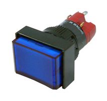 MP-D16LMT1-1KB/B - Industrial Pushbutton Switch, LED 24V, MP Pushbutton Switches Rectangular, 16 mm, SPST-NO, SPST-NC - MULTICOMP PRO